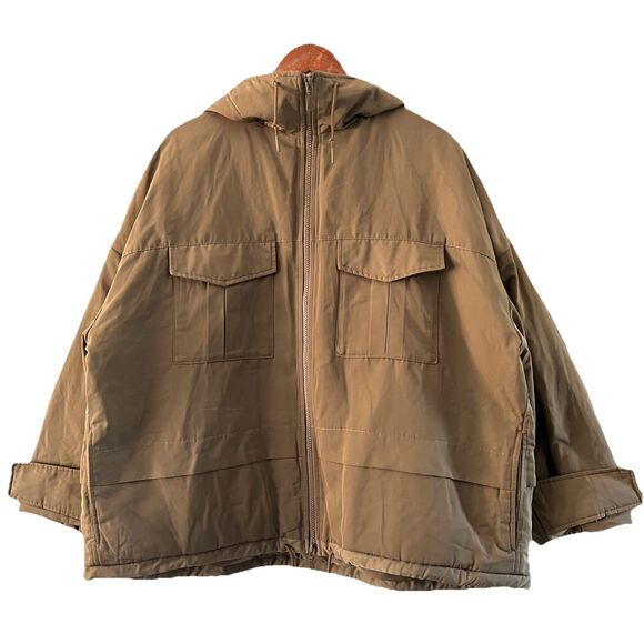 White Mountaineering Other - Uniqlo x White Mountaineering Hybrid Down Oversized Parka beige mens size XL